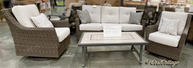 Agio Veranda Deep Seating Set 4 pc at Costco | Item 2327717